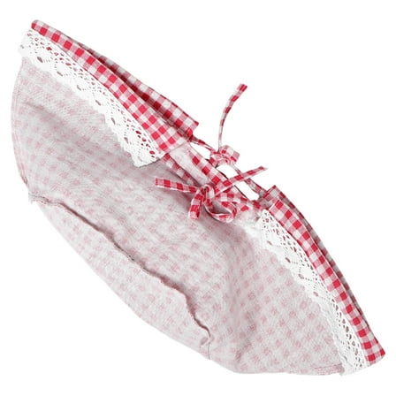 TABLZONE Fitted Basket Liner Fabric Insert Washable Reusable for Wire, Wicker, Picnic, Storage Baskets