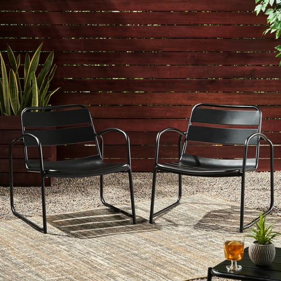 Matte Black Tone - Comfort - Providing Seating - Outdoor Patio - Mental Relaxation
