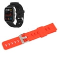 thumbnail image 3 of Yajisi 20mm Soft Silicone Watch Band Strap Wristband Replacement for Amazfit GTS 3/2 Bip S/U - Red, 3 of 9