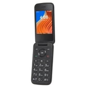 Tracfone TCL Flip 2, 8GB, Black- Prepaid Feature Phone [Locked to Tracfone Wireless]
