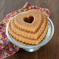 thumbnail image 6 of Nordic Ware Cast Bundt Bakeware Tiered Heart, 12-Cup, Toffee, 6 of 7