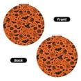 thumbnail image 2 of Picia Happy Halloween 6 for Compact Vanity Mirror , Travel Makeup Mirror , Portable Magnifying Cosmetic Mirror for Daily, Work, Business-Round Shape, 2 of 9