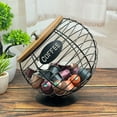 thumbnail image 3 of Convenient Iron Art Coffee Capsules Organizer Large Capacity Espresso Basket, 3 of 18