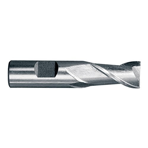 1//2/" 4 FLUTE SINGLE END CENTER CUTTING HIGH SPEED STEEL END MILL 1//2/" X 1//2/" X