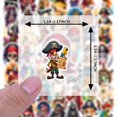 thumbnail image 6 of 35pcs-50pcs Colorful Kids Stickers Pirate Animal Stickers Skull Pack for Luggage Phone Laptop, 6 of 9