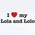 thumbnail image 2 of CafePress - I Love My Lola And Lolo Infant Creeper - Baby Light Bodysuit, Size Newborn - 24 Months, 2 of 4