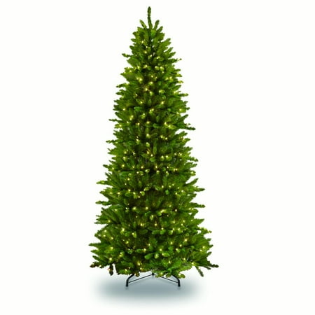 6 1/2 ft. Pre-lit Slim Fraser Fir Artificial Christmas Tree 350 UL listed Clear Lights