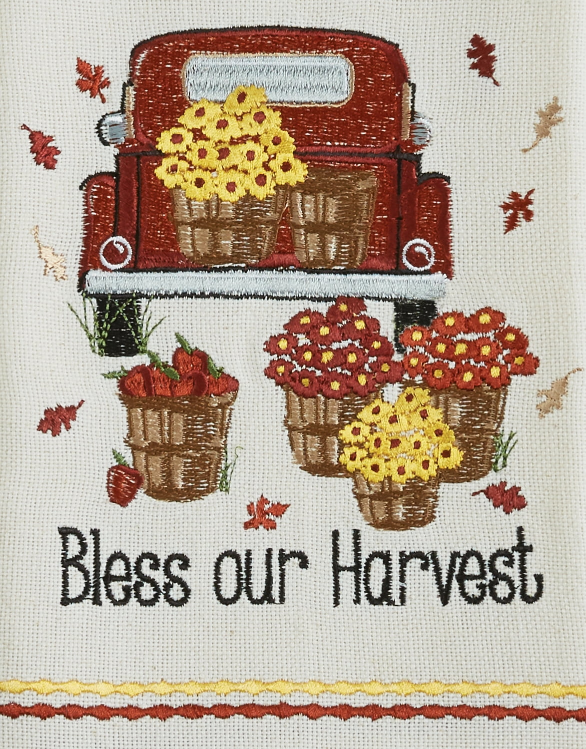 Park Designs Bless Our Harvest Pick Up Truck Embroidered ...