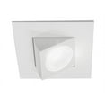 thumbnail image 2 of NICOR Lighting DQR2-AA-10-120-3K-WH 2 in. Square Eyeball LED Downlight in White - 3000K, 2 of 5