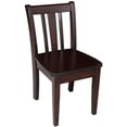 thumbnail image 5 of International Concepts Indoor Wood Kids 22.2"H Table with 4 Chairs in Rich Mocha - 5 Piece Set, 5 of 6