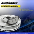 thumbnail image 6 of AutoShack Front Brake Rotors Premium Ceramic Brake Pads | Replacement for 2003-2009 Toyota 4Runner 2005-2023 Tacoma 2007-2014 FJ Cruiser 2.7L 3.5L 4.0L 4.7L V6 V8 4WD RWD | 6-PC Brake Kit, 6 of 6