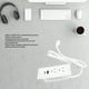 thumbnail image 4 of Regleta empotrada para conferencias con 1 USB TUPO C, 1 USB TUPO A, PD 20 W, 2 Puertos USB, Cable de 1,5 m, Enchufe Estadounidense de 125 V, Muevoles, Maquinaria y Equipos, 4 of 7