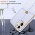 thumbnail image 3 of Entronix Love Heart Phone Case Compatible with iPhone 11, Slim Flexible Glossy TPU Cover, Purple, 3 of 7