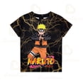 thumbnail image 1 of Uzumaki Naruto Adult Children's Clothing Sasuke 3D Digital Printing Loose Large Size Short-sleeved T-shirt Kids Summer Tee TopsKids 160(11-12T) Gao Jinjia LED, 1 of 2