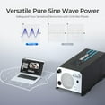 thumbnail image 4 of Renogy 2000W 12V Pure Sine Wave Inverter Charger w/ LCD Display, Auto Transfer Switch, Compatible with Lithium Battery, 12V DC to 120V AC, Surge 6000w, 4 of 9