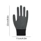thumbnail image 3 of Guantes de nailon antideslizantes con puntos, adecuados para jardinería, escalada en roca y embalaje. Guantes de protección laboral transpirables y con puntos, 2 pares., 3 of 6