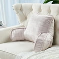 thumbnail image 4 of Home Soft Things DO-IT-YOURSELF Textured Velvet Bedrest Pillow - Softpink - 20" x 18" x 17", 4 of 8