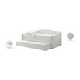 thumbnail image 2 of Meridian Furniture Arlo Cream Boucle Fabric Twin Daybed, 2 of 7