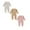 Grey 1PCS & Pink 1PCS & Khaki 1PCS, variant on Baby Girls Boys Bodysuit Pajamas Romper Jumpsuit Comfort Long Sleeves Bodysuits Newborn Clothes 3PCS