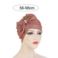 thumbnail image 7 of Travelwant Women's Autumn Winter Knotted Hat Wrap Cap India's Hat Turban Headwear, 7 of 7