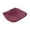 Wine, variant on CurioCo Extra Thick Plush Seat Cushion with Fixed Straps Non Slip Warm Chair Pad for Home Office Dining Room Winter Comfort 17x17 Inch