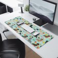 thumbnail image 2 of Long Mouse Pads for Desk,Dachshund Dog and Pizza Desk Mats on Top Of Desks, Desk Mouse Pad Extra Large with 3mm Non-Slip Base and Stitched Edge for Gaming,Office,Work,Home 31.5"x11.8", 2 of 6