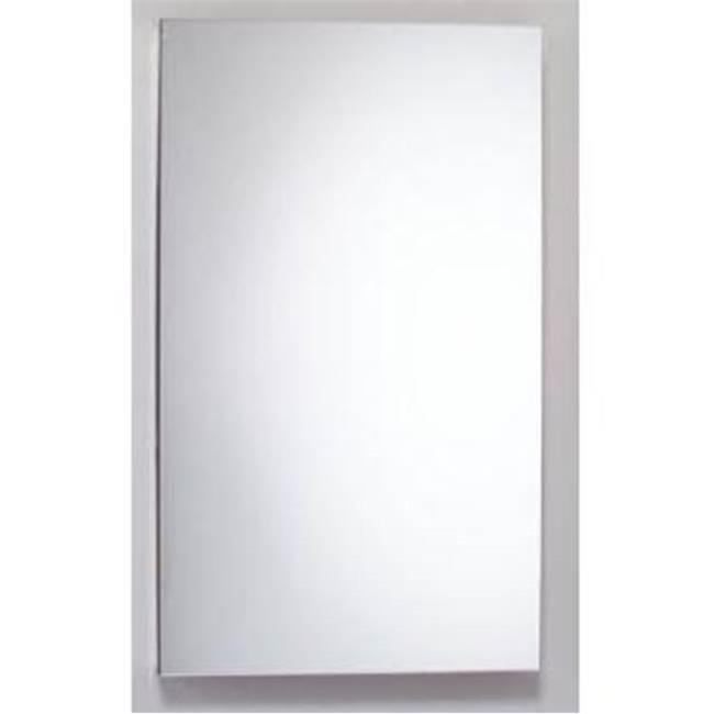 Robern PLM1630G 15.25 x 30 x 4 in. Flat Top & Polished Edge NonHanded