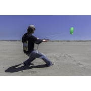 Prism Mentor 3.5m Water-relaunchable Three-line Power Kite Ready to Fly with Control bar, Ground Stake and Quick Release Safety Leash