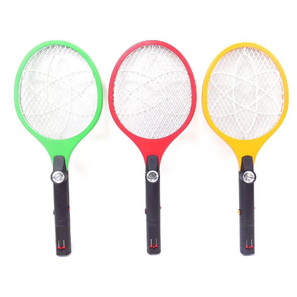 Big Rechargeable Electric Mosquito Bug Insect Fruit Fly Zapper Swatter