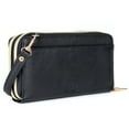 thumbnail image 3 of Dopp Women's Ultimate Double Zip Organizer, Black, 3 of 8