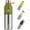 Green, variant on Santeco Stainless Steel Kola Water Bottle 12 fl oz, Green