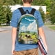 thumbnail image 4 of Disketp Countryside Farm Cow Mochila Escolar de 15 Pulgadas, Mochila Ligera para Estudiantes, Viajes y Trabajo, Cómoda y Resistente para el Uso Diario, 4 of 6