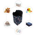 thumbnail image 7 of Yayeee Freestanding Laundry Hamper with Handle Collapsible Large Storage Basket for Clothes, Starry Fireworks Pattern, 7 of 7