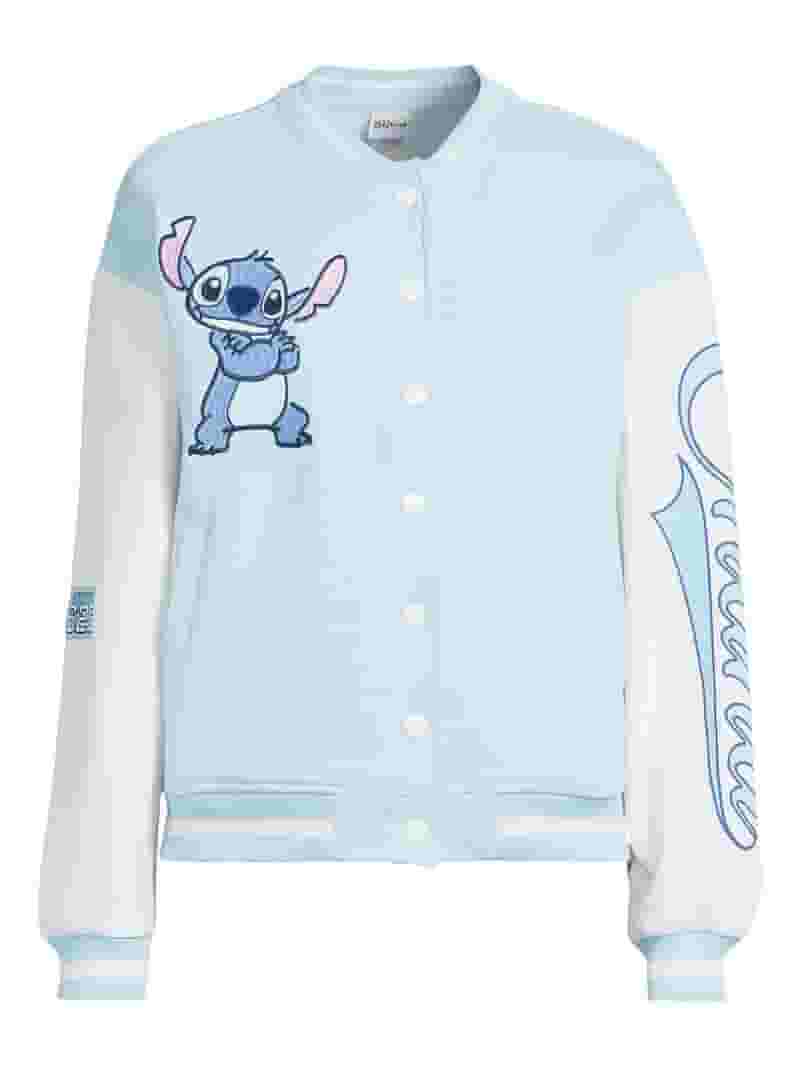 ☆VOCAVACA☆STICH KNIT BOMBER JACKET Disney Stitch Women's Bomber Jacket - Walmart.com