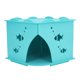 thumbnail image 3 of Casa De Cartón Para Gatos, Casa De Cartón Portátil Transpirable Semicerrada Para Gatos Fácil De Limpiar Para Mascotas Para Gatos ANGGREK Otros, 3 of 8