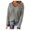 Gray, variant on Vedolay Women's 2023 Sweaters Womens Pullover Sweater 2023 Fall Casual Long Sleeve Turtleneck Loose Tops,Blue XL