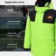 thumbnail image 4 of ZRGHAOYLQ Heated Jacket for Women and Men Windproof Rain Jackets Outdoor Electric USB Charging Heated Coat Winter Ski Snow Jacket Waterproof Rainproof Heating Coats, 4 of 8