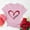 Pink, variant on I Love You Gifts Aloohaidyvio Tops Plus Size,Womens Valentines Day Crewneck Printed Short Sleeve T-Shirt Casual Loose Shirt Tops