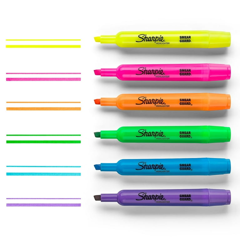 Sharpie Tank-Style Highlighters, 12 count