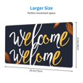 thumbnail image 2 of Rateoe Sunflower Welcome A Print Mouse Pad - Extended Large Gaming Mousepad,Non-Slip Stitched Edge,16x29.5 Inch, 2 of 8