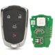 thumbnail image 1 of 315/433mhz Smart Remote Car Key 3/4/5 B For Cadillac Atx Ats Cts Srx Xts Ct6 Atsl Xt5 Escalade 2014 2015 2016 2017, 1 of 1