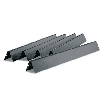 Weber 7539 Porcelain-Enameled Flame Tamer Flavorizer Bars For Genesis Side Mount E-310 & E-320 (2007-2010) Gas Grills - 5-Pieces