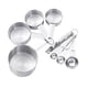 thumbnail image 3 of Juego de Cucharas y Tazas medidoras de 8 piezas Perfecl Acero inoxidable, 3 of 8