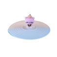 thumbnail image 2 of TidBay Couvercle de Tasse Étanche Bon Scellé Résistant à la Chaleur Dessin Animé Alimentaire Anti-Poussière Réutilisable en Silicone Accessoires de Tasse, 2 of 8
