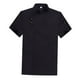 thumbnail image 4 of Chaqueta de manga corta, transpirable, lavable, de malla suave, con cuello en la espalda, uniformes XXXL Negro Hugo Chaqueta de chef de manga corta, 4 of 7