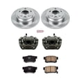 thumbnail image 2 of PowerStop Rear Stock Replacement Brake Pad and Rotor Kit with Calipers Fits: ACURA Select Models KCOE3153, 2 of 5