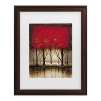 Trademark Fine Art 'Serenade in Red' Canvas Art by Masters Fine Art