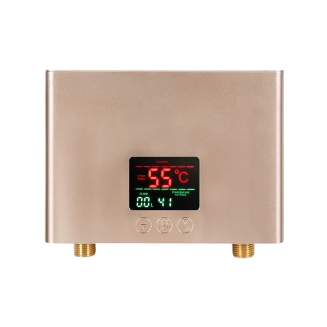 Instant Water Heater Bathroom Kitchen Wall Mounted Electric Water Heater Tankless Water Heater With Remote Control ,Compact Design