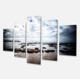 thumbnail image 2 of Dramatic Atlantic Coast at Low Tide - Seashore Canvas Art Print, 2 of 3