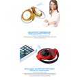 thumbnail image 4 of Auriculares inalámbricos Auriculares deportivos a prueba de sudor con micrófono, auriculares bluetooth detrás de la cabeza, plegables y llevados en el bolso Feliz Sencillez, 4 of 4
